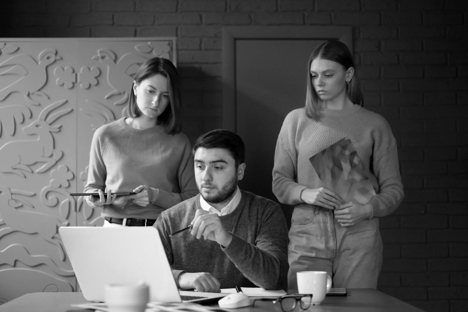 Close examination of financial documents